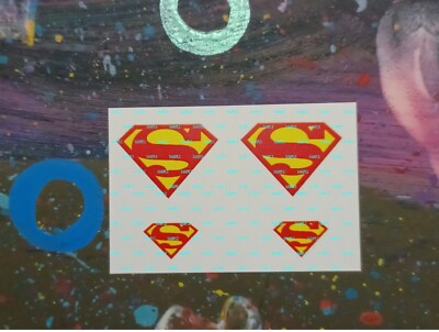 Corgi 265 Superman Supermobile Reproduction Stickers