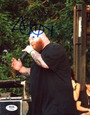 Action Bronson Blue Chips Dr Lecter Mr Wonderful Signed 8x10 Photo PSA