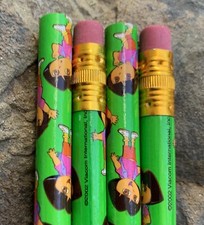 Dora The Explorer Jumbo Pencils. 4 Total. New.