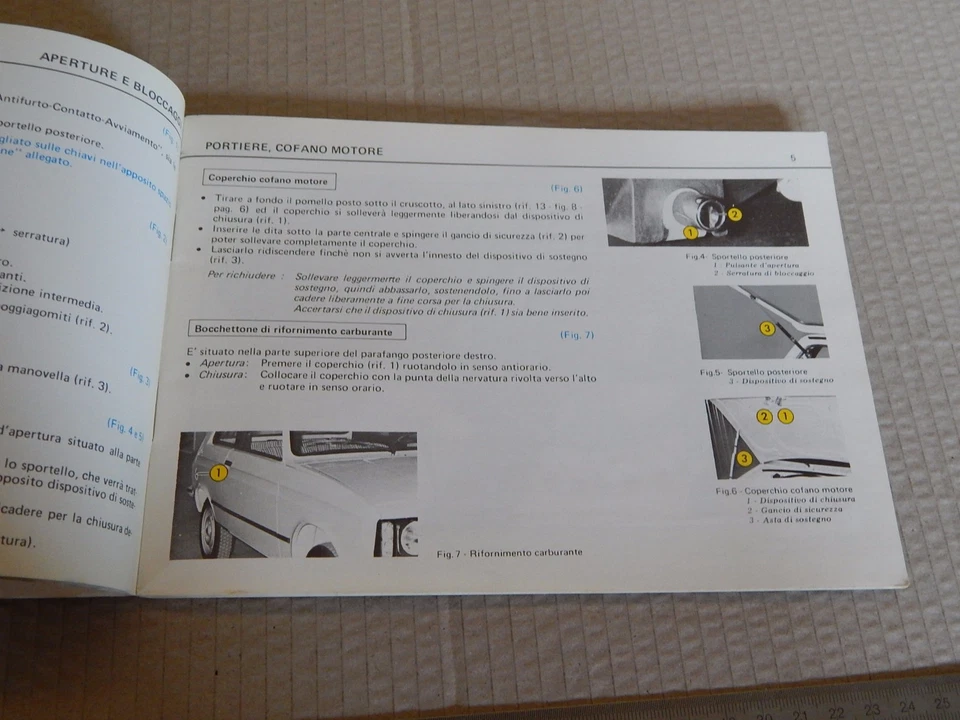 MANUALE USO MANUTENZIONE ORIGINALE 1978 CITROEN LN - Immagine 3 di 4
