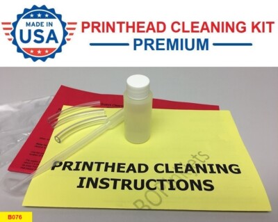 Clogged Brother MFC-J497DW Inkjet Printer Head Repair Unclog Cleaning Kit B076