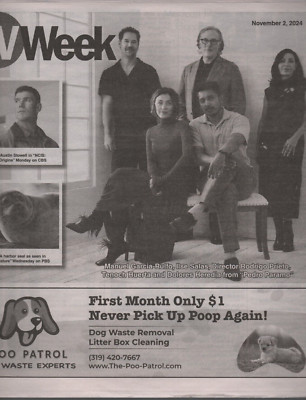 TV Week Magazine November 2 2024 Manuel Garcia-Rulfo Pedro Paramo Ilse Salas