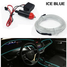 1-5m LED Glow Neon EL Wire Light String Strip Rope Tube Car Party Decor