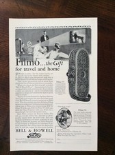 1928 vintage original ad Bell  Howell Filmo Home Movie Cameras