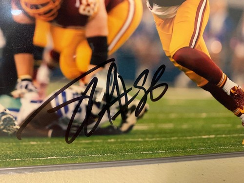 Jordan Reed Signed Washington Redskins 8x10 Photo JSA - Picture 2 of 5