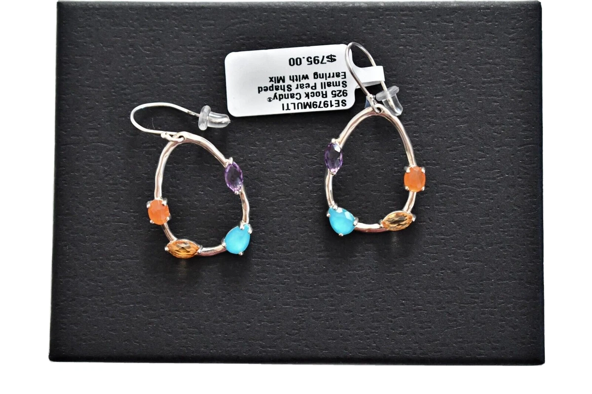 IPPOLITA ROCK CANDY MULTI STONE 925 STERLING SILVER Pear