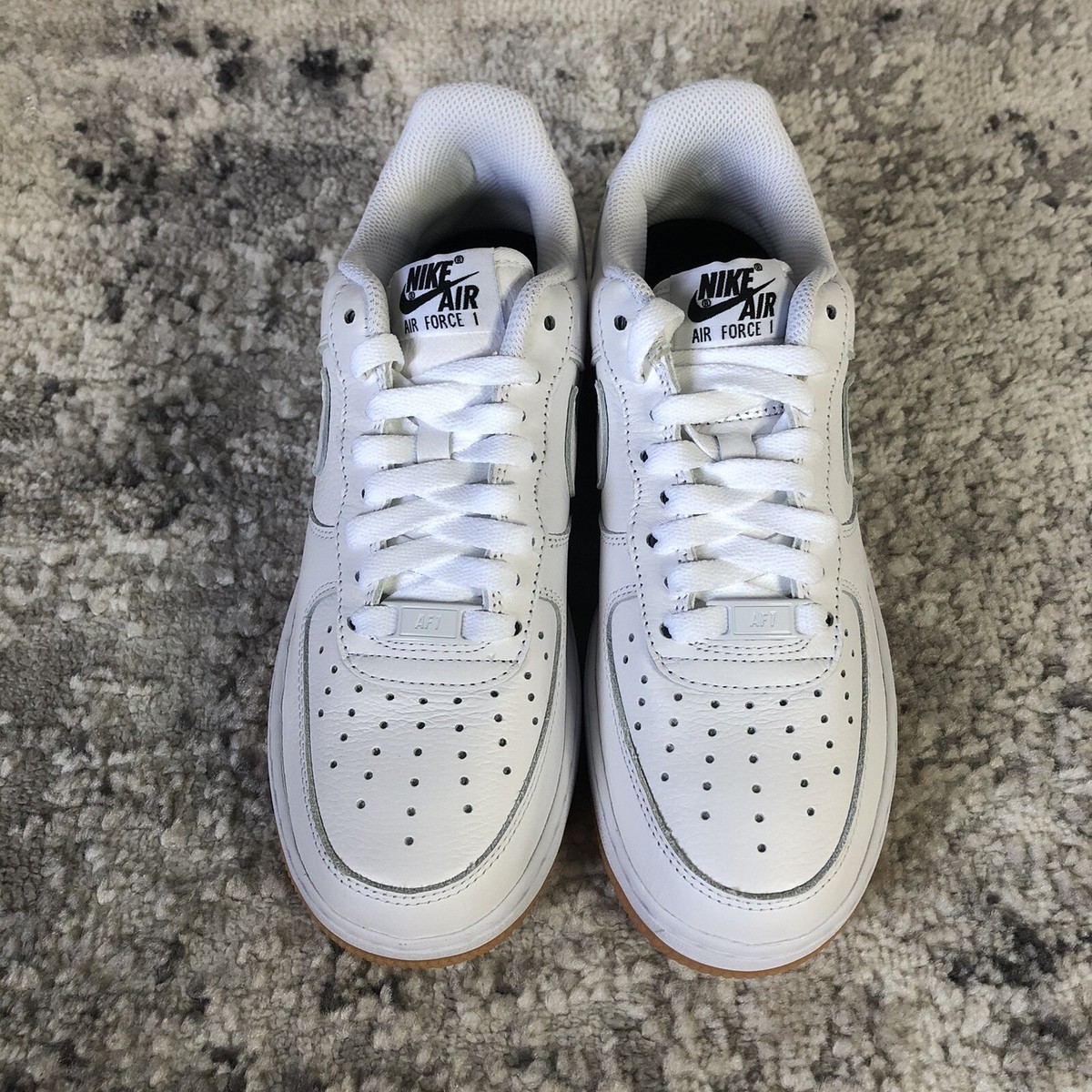 Nike By You Air Force 1 Low White Gum DN4165-991 Women's Size 7