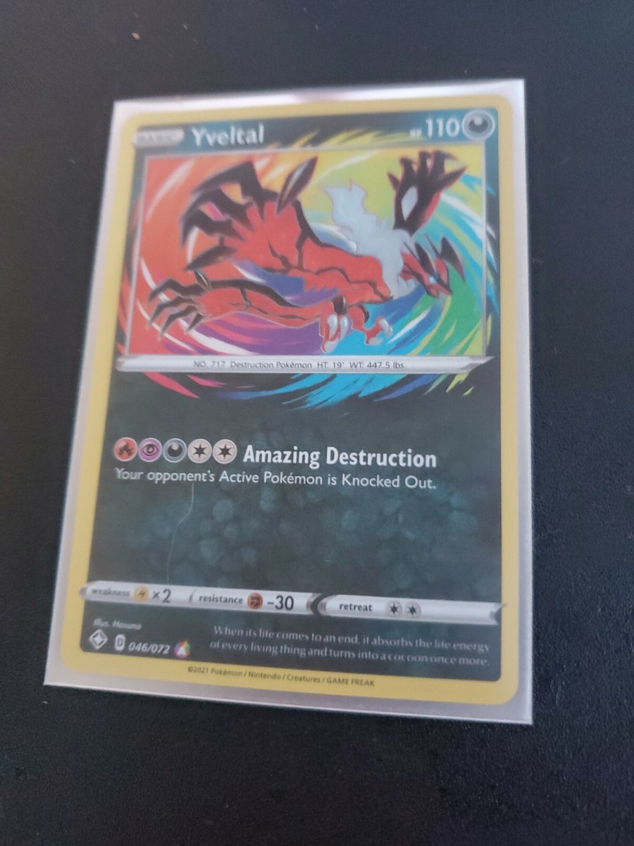 pokemon yveltal shiny card From XY Promos | Cards From Our Collection, , , Dream BIG & Make It REALITY!!!, , , Music Card Number / Rarity Pokemon Shining Fates yveltal secret
