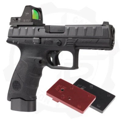 Optic Mount Plate RMR Style for Beretta APX Pistols by Galloway Precision