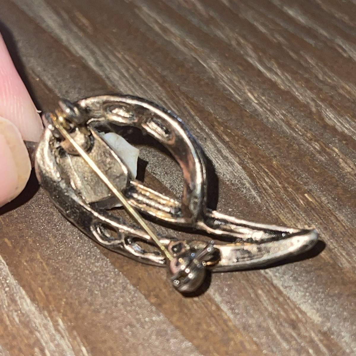 Unbranded White Rose Pin View 4