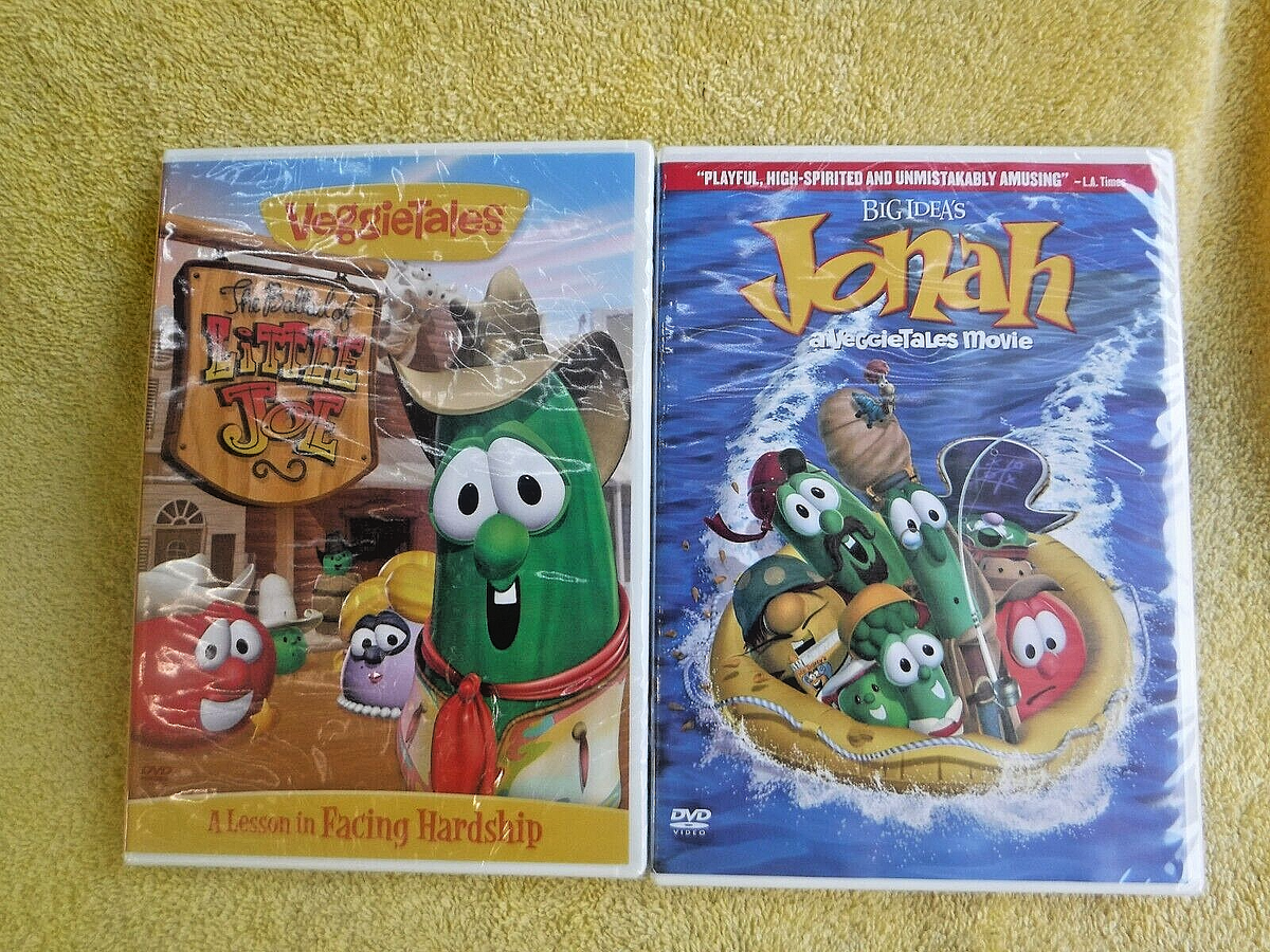 NEW/SEALED 2 DVD SET ANIMATED VEGGIETALES BALLAD OF LITTLE JOE