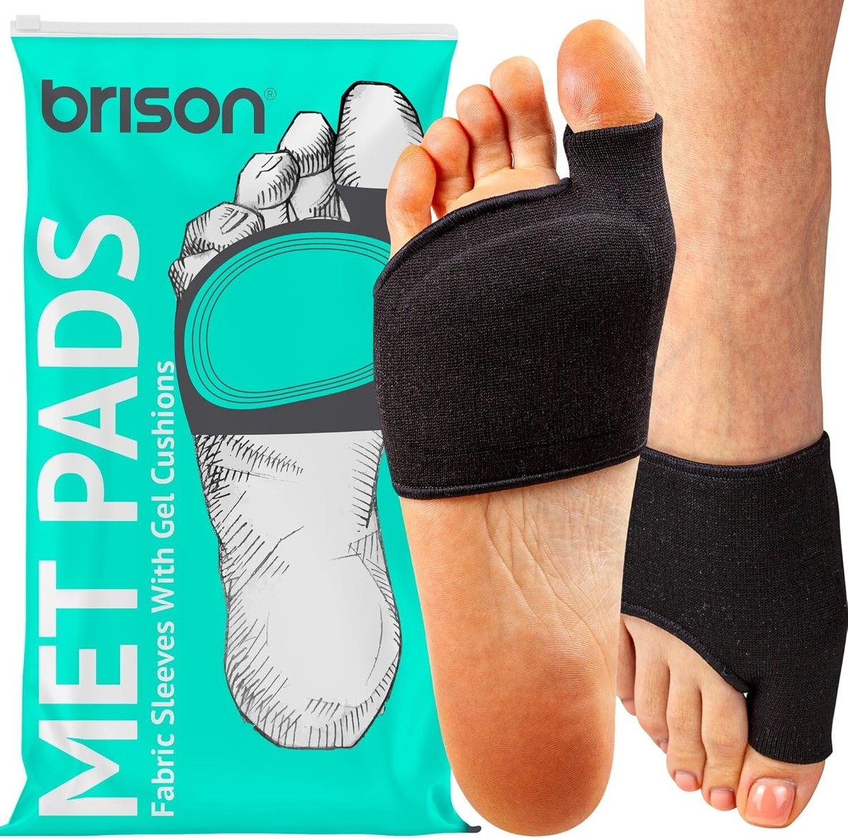 Metatarsal Pads for Women and Men Ball of Foot Cushion Gel