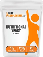 BulkSupplements Nutritional Yeast Flakes - Vegan, Gluten Free
