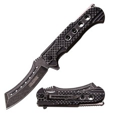 Knife Tac Force 9" Overall Liner Lock Assisted Opening Chisel Point TF-892