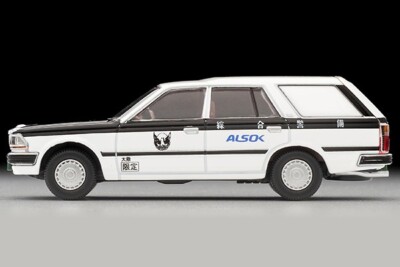 TOMICA LIMITED VINTAGE NEO LV-N331a 1/64] NISSAN Cedric Van (ALSOK