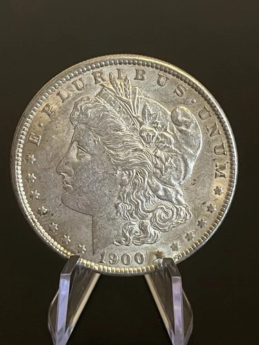 1900 Morgan Silver Dollar. Nice Coin Good Shape