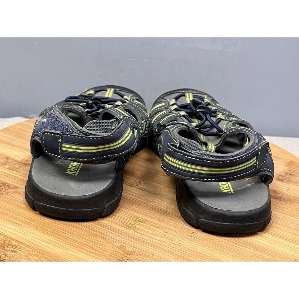 Сандалии Khombu молодежные 3 Dillon водные виды спорта рыбаки 962653 синие туфли на плоской подошве - Изображение 3 из 4