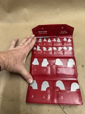 Starrett No. S167C Radius Gage Gauge Set Stainless Steel Vintage Made In USA