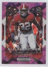 2021 Panini Prizm Draft Picks All-American Purple Ice /149 Dylan Moses #190 0c2