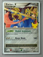2021 Pokemon SWSH135 Celebrations Zacian lvl X Promo NM-M