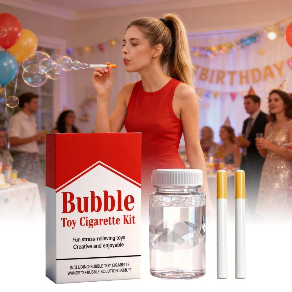 fake cigarette bubble toy Bubble Toy Cigarette, Stress Relief Toy Fake Bubbles Smoke Cigarettes