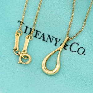 Tiffany Teardrop Necklace Gold | eBay
