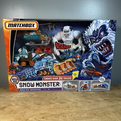 Matchbox Snow Monster Mega Rig Adventure 2006 Mattel - NRFB Sealed Rare Find!