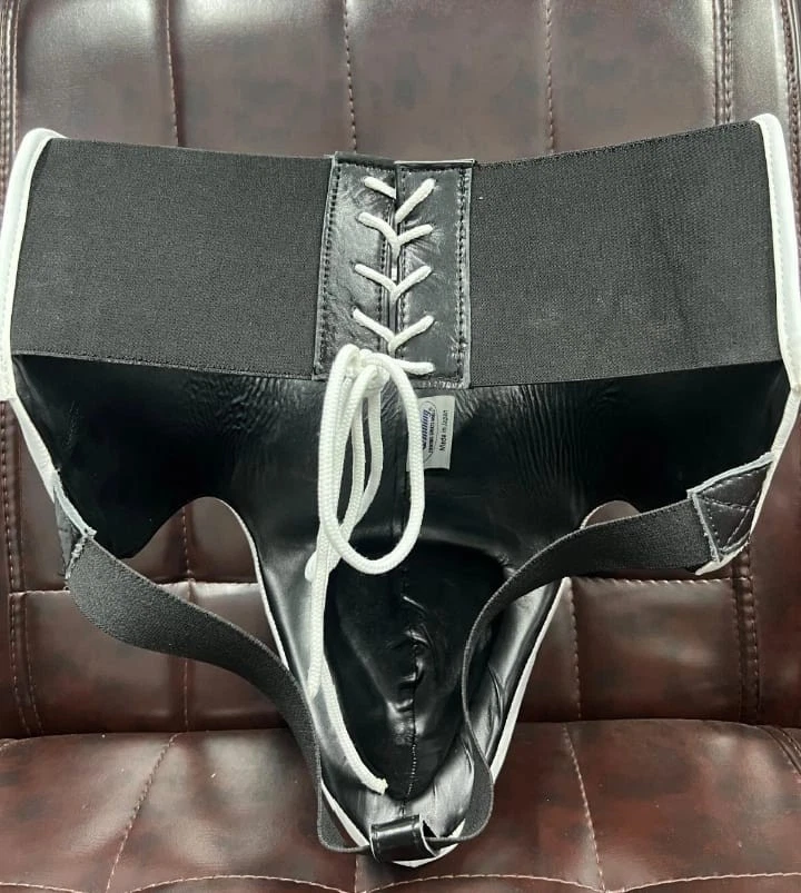 Protector de ingle de boxeo ganador personalizado CPS-500 blanco - corte estándar Foto 3 de 4