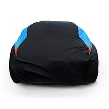 Waterproof Car Cover All Weather Fit Sedan Length 194- 206 Inch Blue