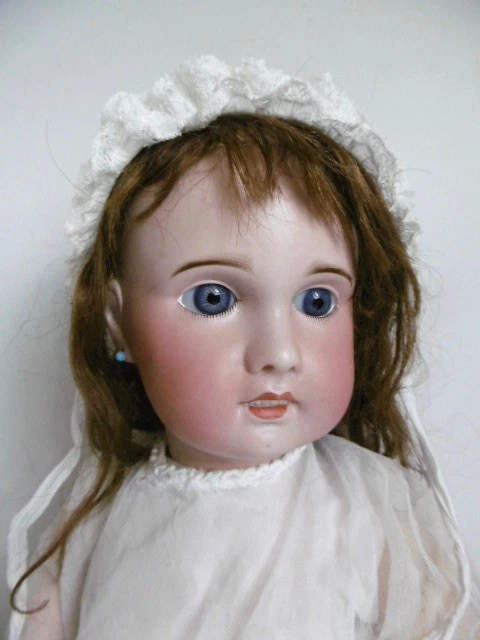 POUPÉE ANCIENNE SFBJ PREMIÈRE ÉPOQUE MOULE JUMEAU TAILLE 11 - HT 61 cm - Photo 4/4