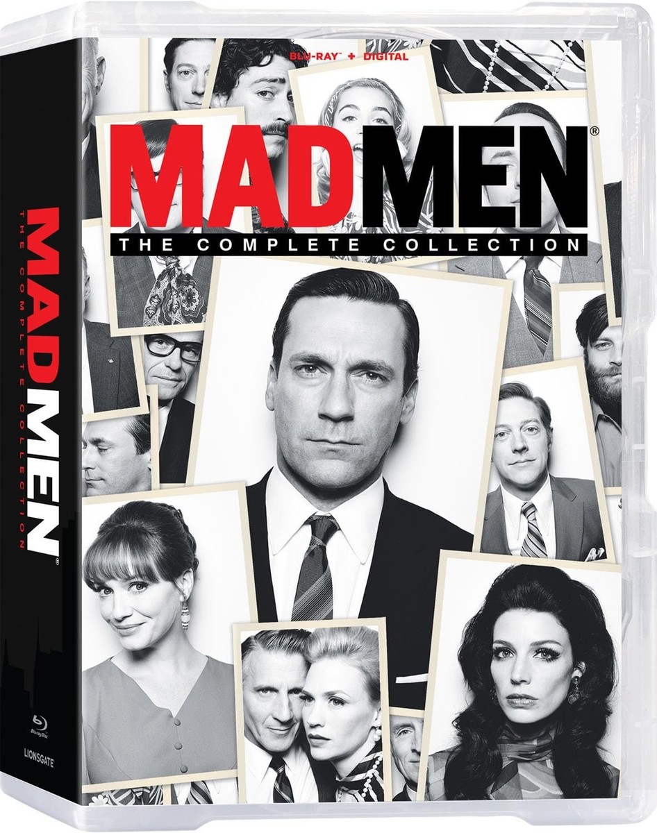 Mad Men The Complete Collection Series Blu Ray + Digital NEW FREE