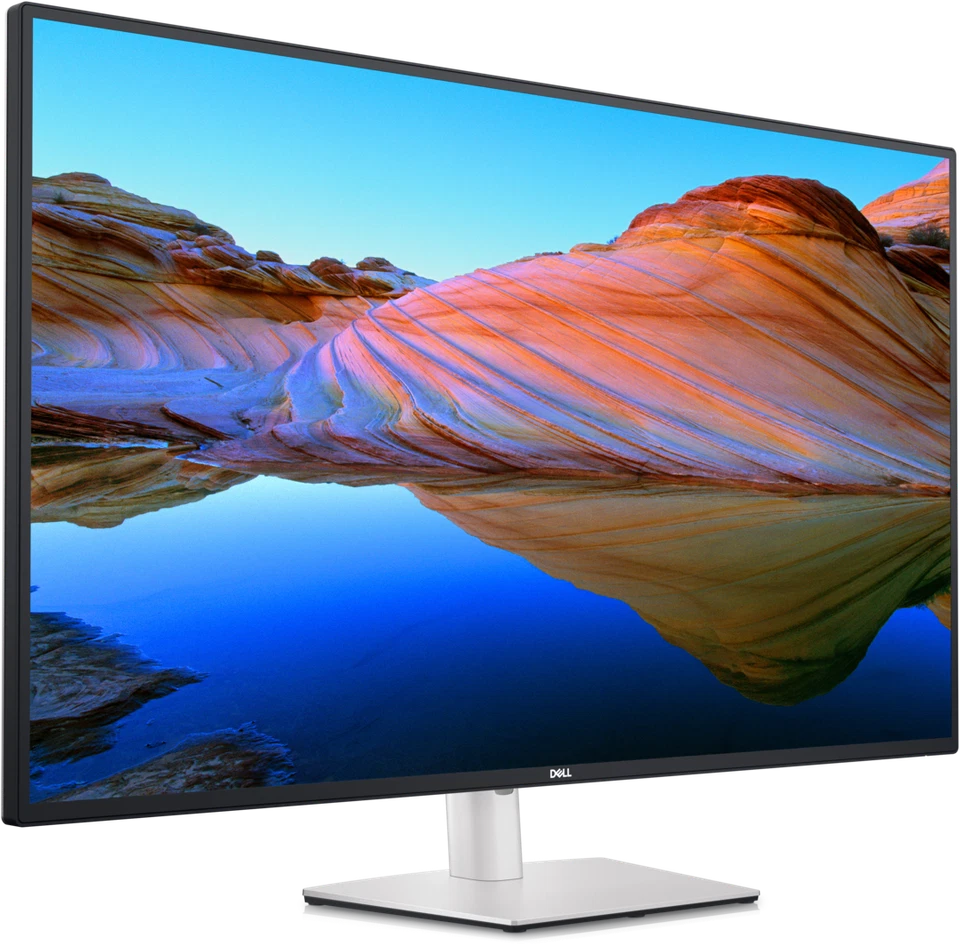 Dell UltraSharp 43" 4K USB-C Hub Monitor- U4323QE, Height, swivel, tilt, speaker