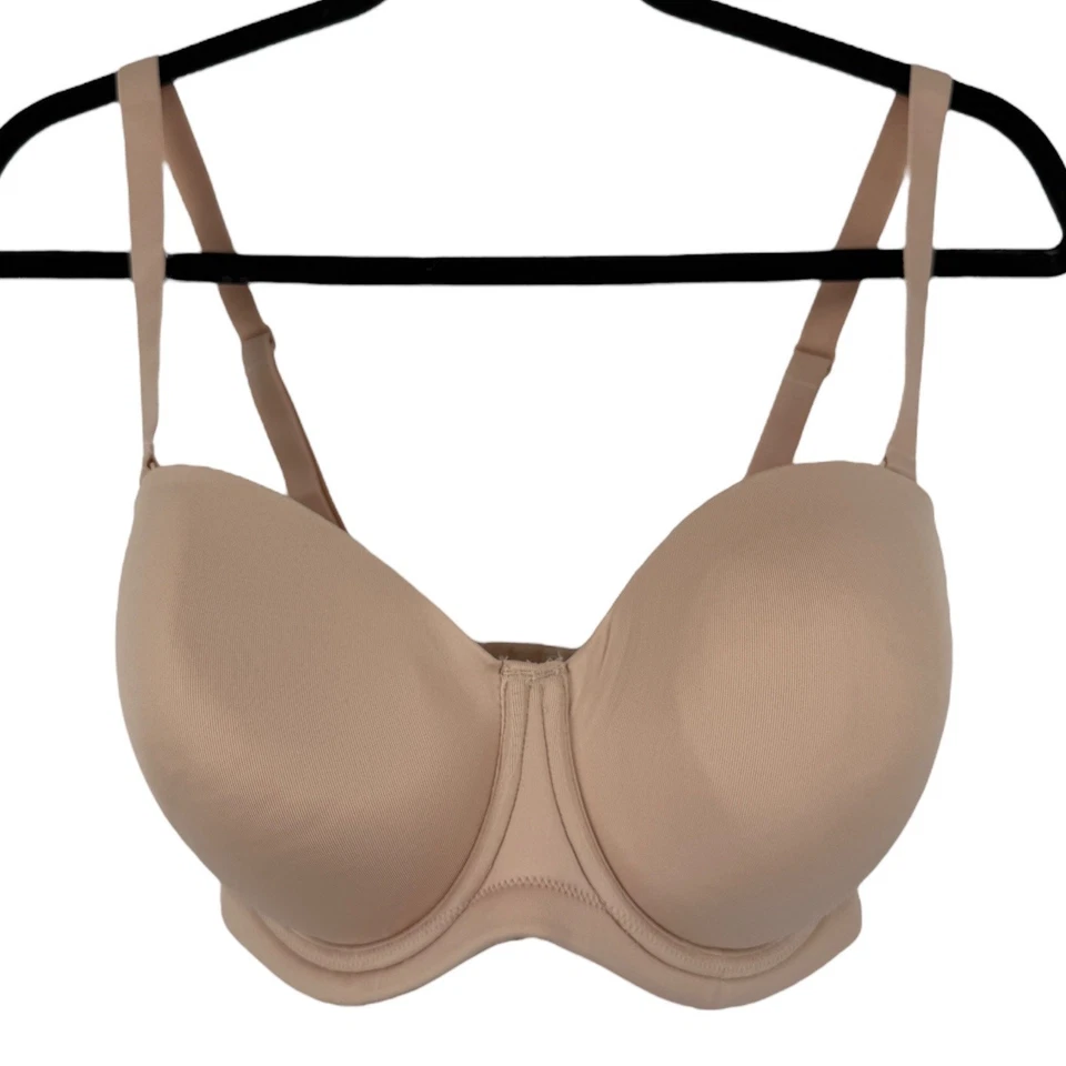 Sujetador Wacoal 854119 Alfombra Roja Convertible Sin Tirantes Tostado Talla 34G Foto 2 de 4