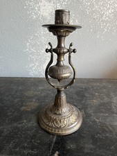 Vintage Brass Maritime Gimbal Candlestick w/ Wall Mount Made In India Ship Decor