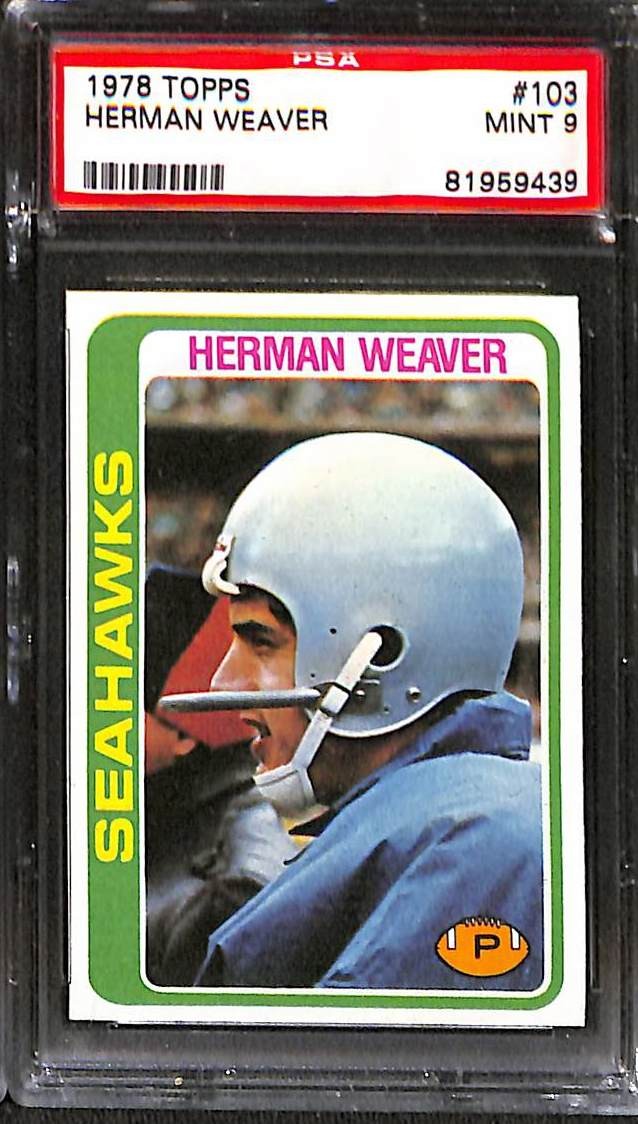1978 Topps TOPPS #103 Herman Weaver front