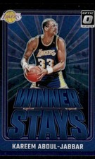 2024-25 Donruss Optic #14 Kareem Abdul-Jabbar Winner Stays Purple