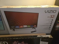 VIZIO E-Series 32" LED Smart TV 720p Black w/ Netflix YouTube Hulu VUDU
