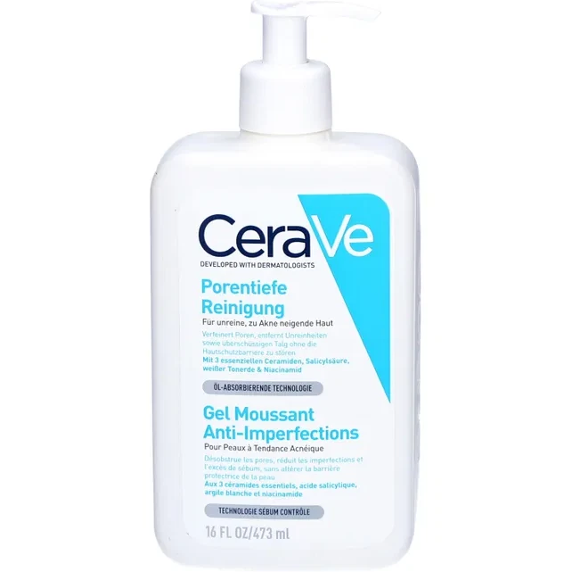 CeraVe Porentiefe Reinigung, 473 ml, PZN 19859529