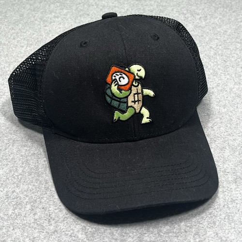 Turtlebox Audio Jammin Turtle Trucker Hat SnapBack Black Bluetooth Speaker