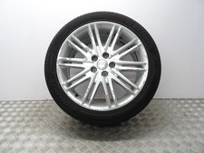 JAGUAR S TYPE 18" ALLOY WHEEL & GOOD TYRE 245/40ZR18 4R83-1007-DA 2002-2008