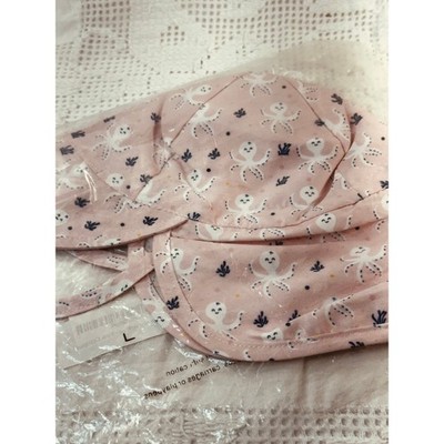 Brook + Bay Kids Baby Sun Hat Pink Octopus Print Beach Bucket Hat Size L NWT