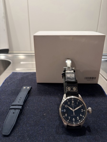 IWC BIG PILOT 43 Blau/Schwarz