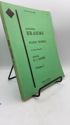Johannes Brahms Piano Works Johannes Brahms Paperback