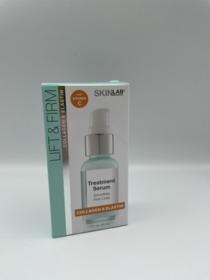 SkinLAB Lift Firm Treatment Face Serum with Collagen, Elastin & Vitamin C, 1 Oz