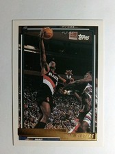 1992-93 Topps Gold #51 Terry Porter - Portland Trail Blazers