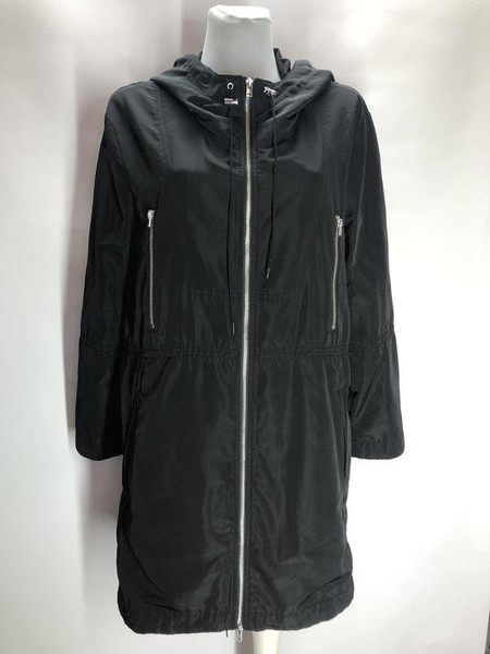 Women Bimba y lola Trench Coat Black Polyamide 36
