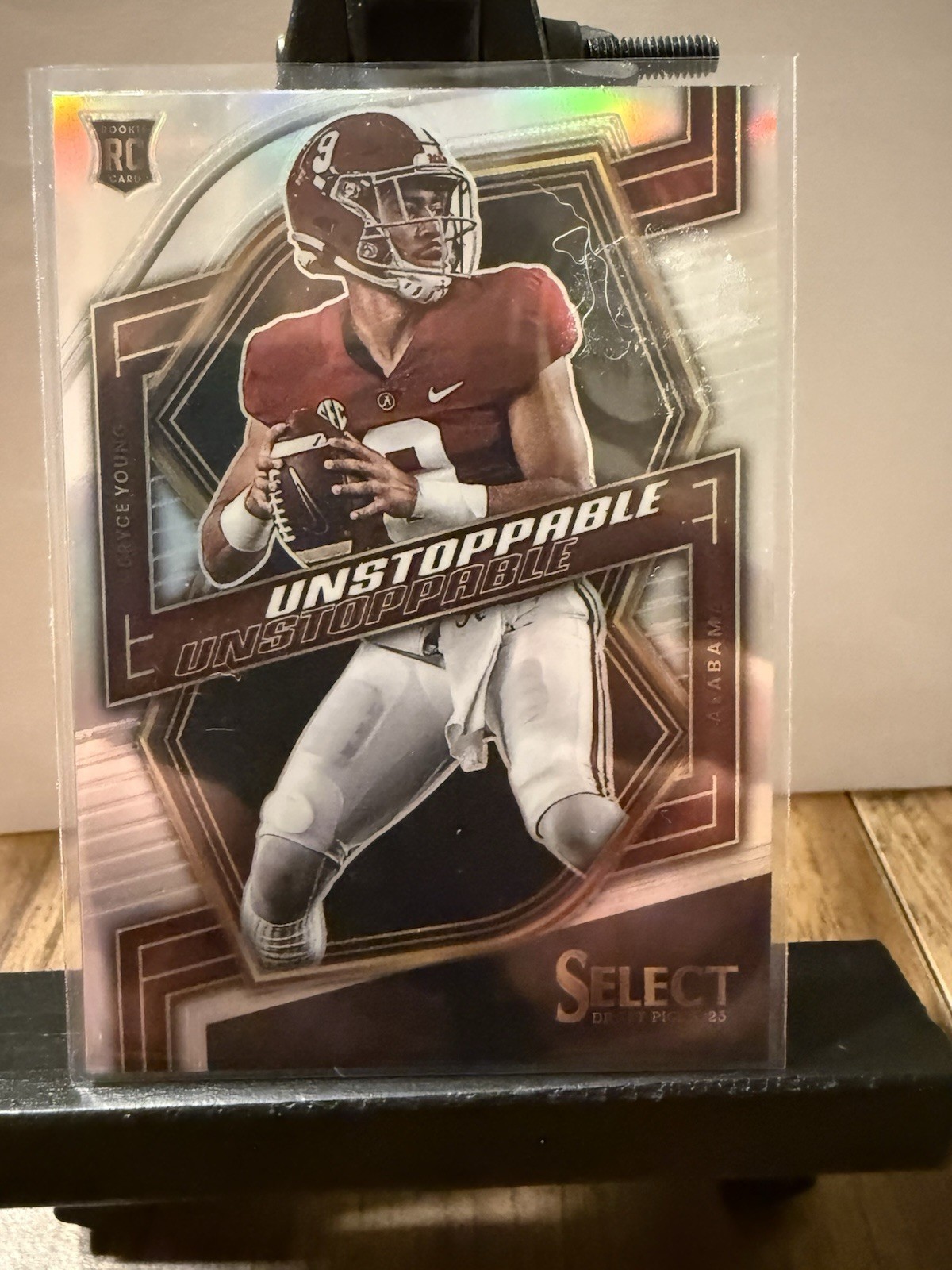 2023 Panini Select Draft Picks - Unstoppable Bryce Young #UN-1 Silver Prizm (RC)