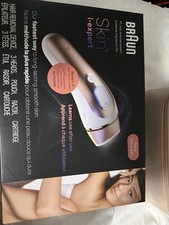 Braun Skin i-expert IPL Hair Removal Device 3 Heads Case Razor Cord White