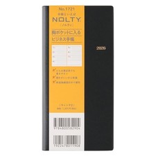NOLTY 2026 Weekly Planner Wick 2 Black 1721 December Start 2025from JP