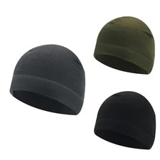 Warm Winter Beanie Hat Polar Fleece Skull Cap Windproof Unisex Outdoor Ski Cap